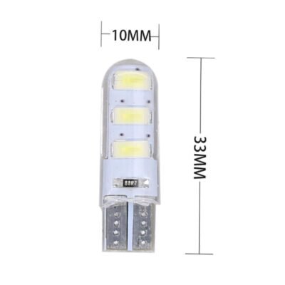 JUST MOD Multicolour LED Parking Bulb with Wireless Remote 5W 12V | Waterproof Universal Car & Bike Light – Pack of 2