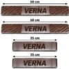 Verna Car Door Steel Welcome Sill Plate