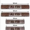 Altis Car Door Steel Welcome Sill Plate