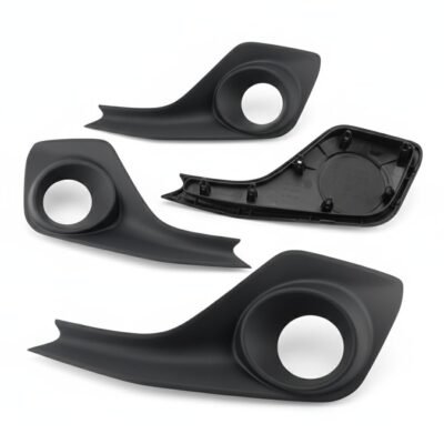New Swift (2018-Present) Fog Lamp Cover For 3 inch Projector Bracket ABS Black Pack of 2