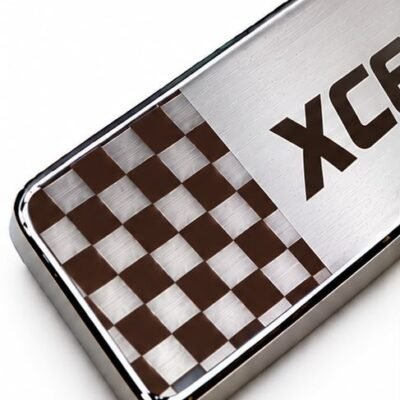 Xcent Car Door Steel Welcome Sill Plate | Compatible with All Models | Glossy Chrome Finish Pack of 4