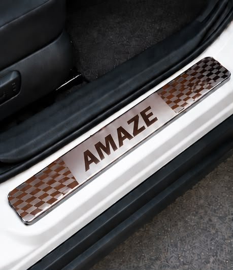Amaze Car Door Steel Welcome Sill Plate
