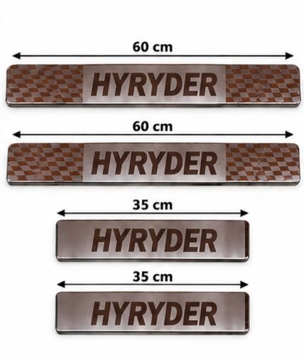 Hyryder Car Door Steel Welcome Sill Plate