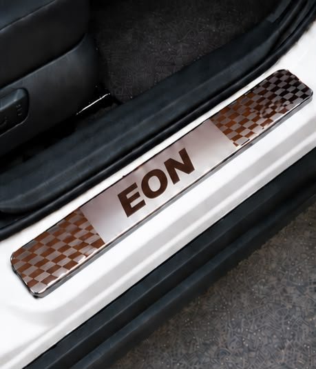 Eon Car Door Steel Welcome Sill Plate