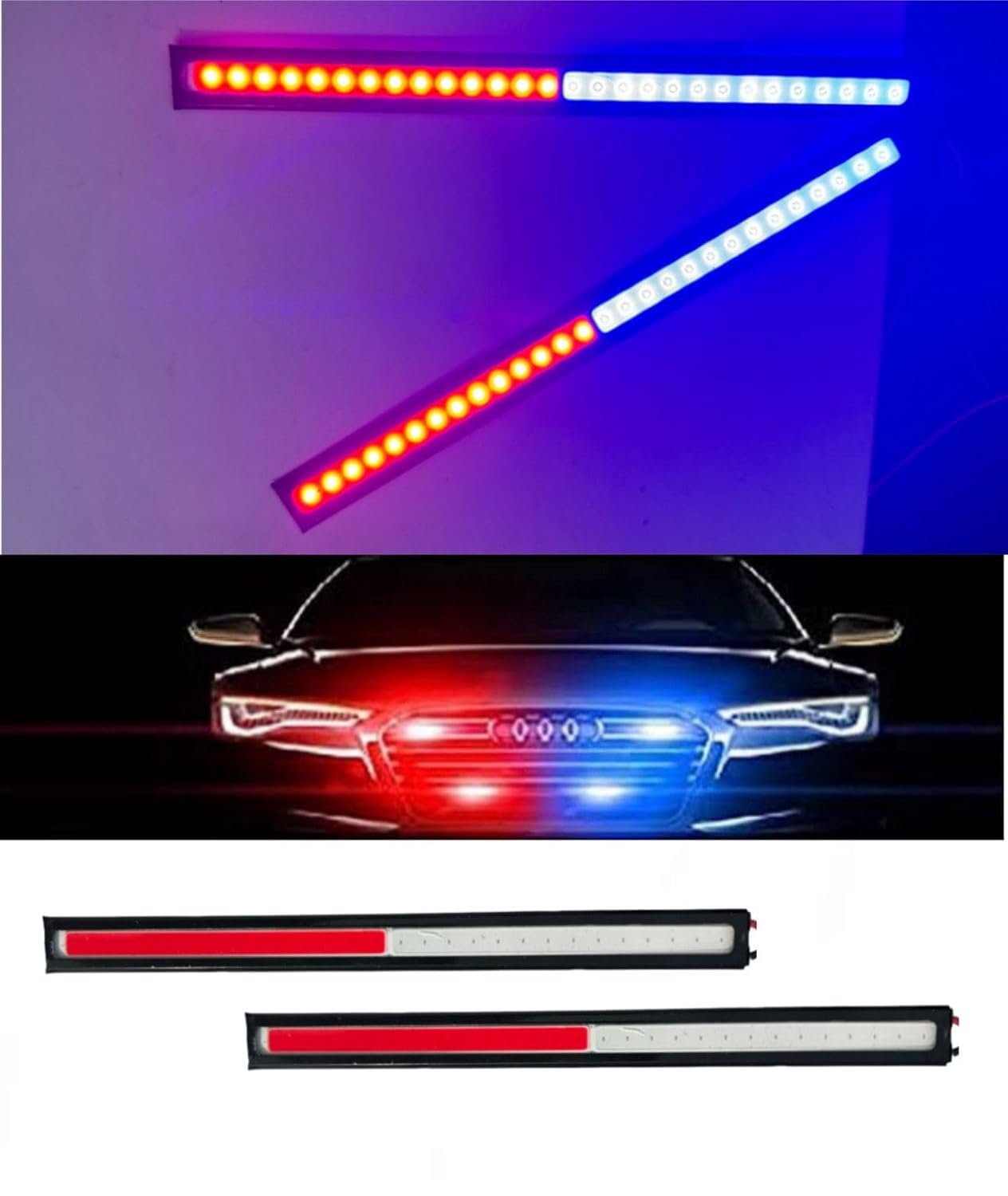 Red Blue Flasher Led Light