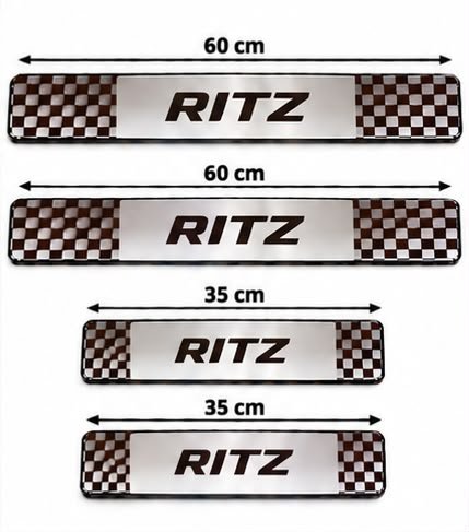 Ritz Car Door Steel Welcome Sill Plate