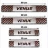Venue Car Door Steel Welcome Sill Plate