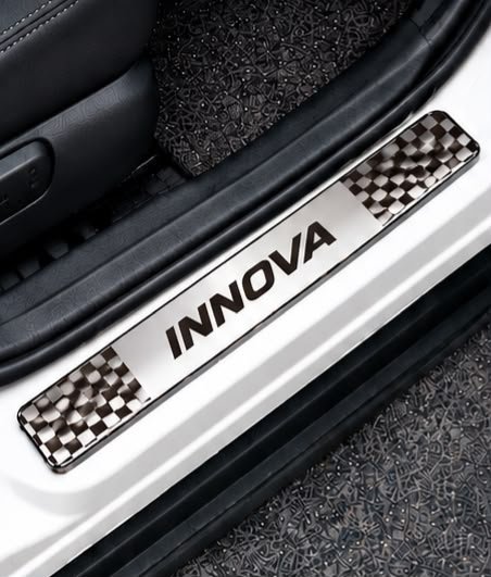 Innova Car Door Steel Welcome Sill Plate