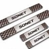 Sonet Car Door Steel Welcome Sill Plate
