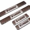 Scross Car Door Steel Welcome Sill Plate