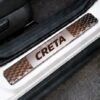 Creta Car Door Steel Welcome Sill Plate