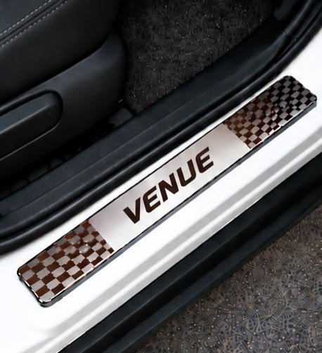 Venue Car Door Steel Welcome Sill Plate