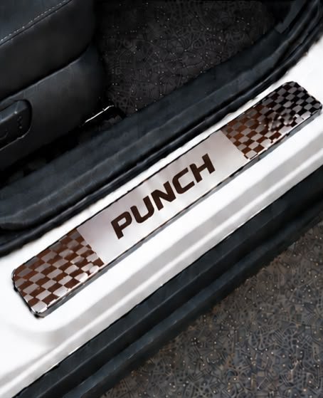Punch Car Door Steel Welcome Sill Plate