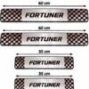 Fortuner Car Door Steel Welcome Sill Plate