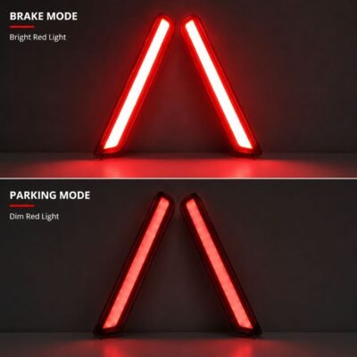 JUST MOD Brezza 2016-2022 Non-Matrix Pillar Light | 2 Function LED Light | Pack of 2