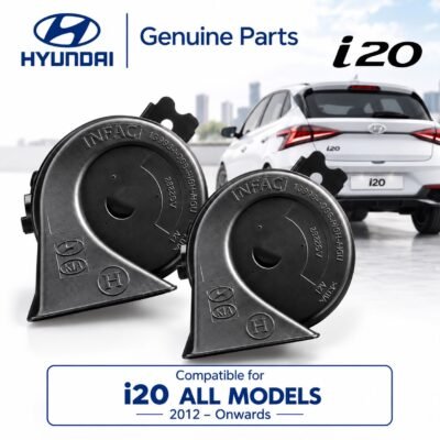 Infac Genuine Hyundai i20 OEM Car Horn (2012 to Onwards) High & Low Tone | Dual Tone Car Horn 1 Set