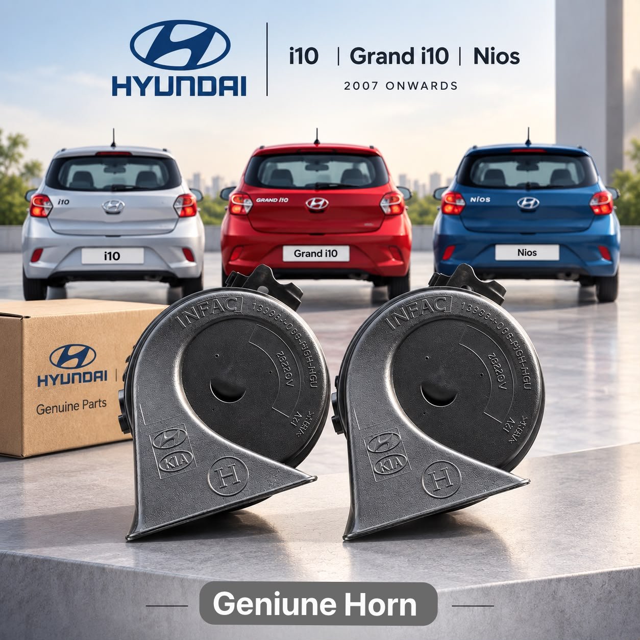 Hyundai i10 Grand i10 Nios OEM Car Horn