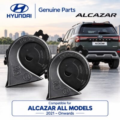 Infac Genuine Hyundai Alcazar OEM Car Horn (2021 to Onwards) High & Low Tone | Dual Tone Car Horn 1 Set