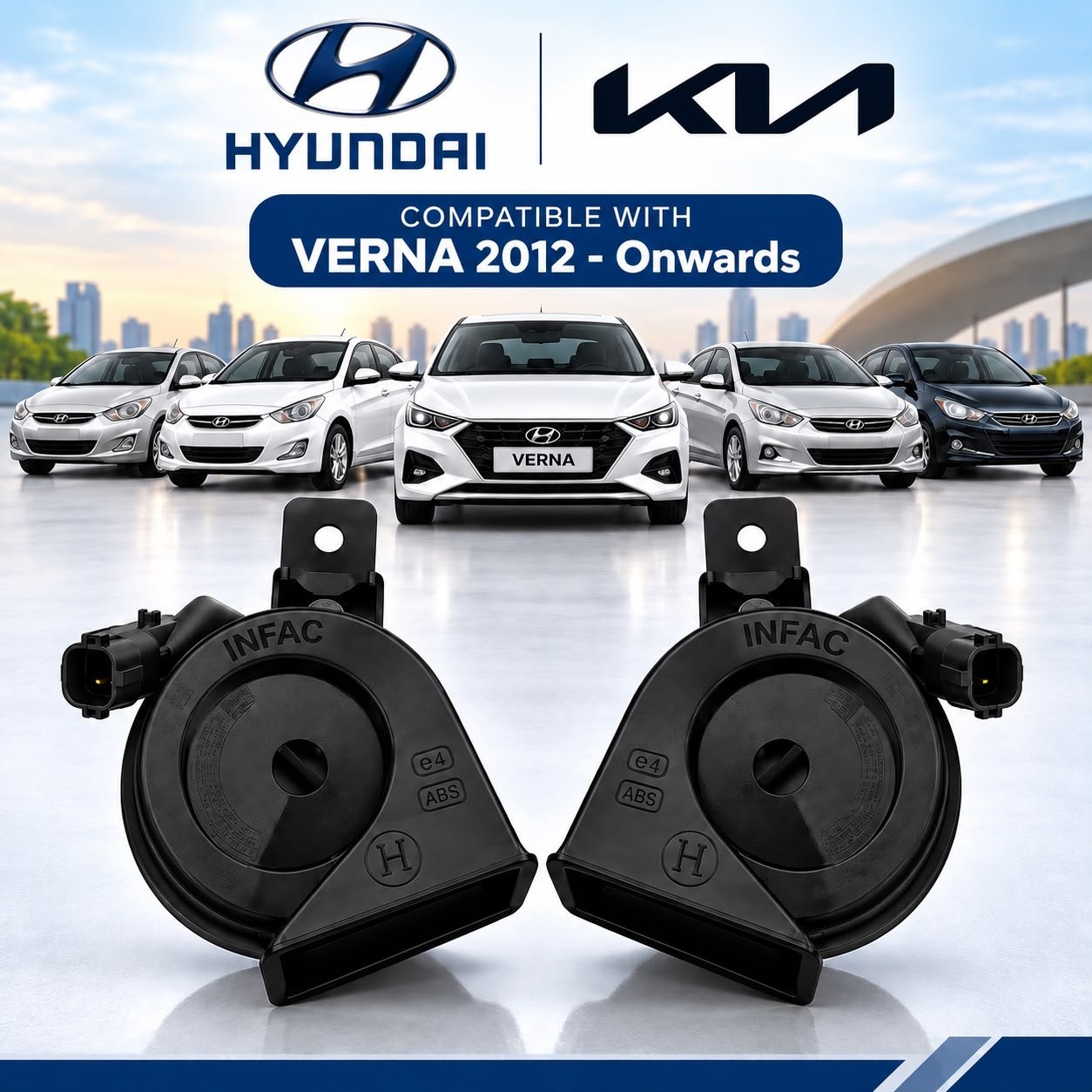 Hyundai Verna OEM Car Horn