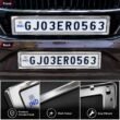 Chrome Number Plate Frame