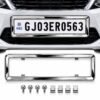 Chrome Number Plate Frame