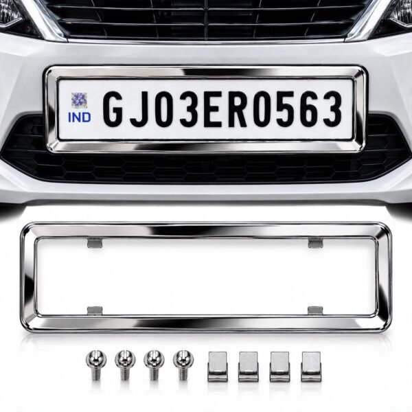 Chrome Number Plate Frame