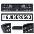 Car Black Number Plate Frame