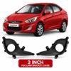 Verna Fluidic 2011-14 Fog Lamp 3 inch Bracket Cover