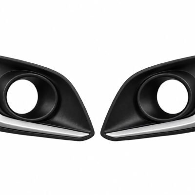 Swift 2014-17 Fog Lamp Cover Bracket for 3 inch Projector Black ABS Plastic Pack of 2