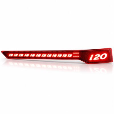 i20 2025 Rear Bumper Reflector Light 3 Function Matrix | Brake, Parking, Indicator | Pack of 2