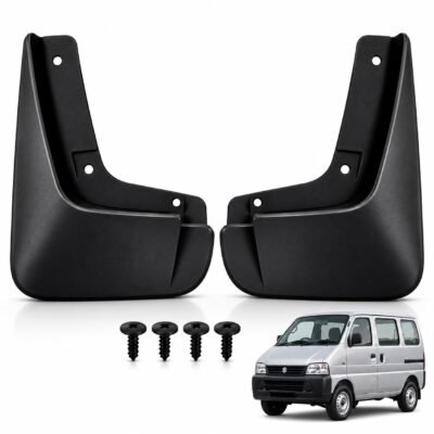 Maruti Suzuki Eeco Mud Flap Plastic Black | Car Mud guard Set Pack of 2