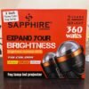Sapphire 360W Tri-Color LED 3 inch Fog Lamp