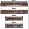 Grand Vitara Car Door Steel Welcome Sill Plate