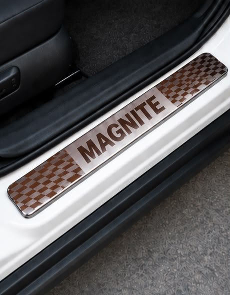 Magnite Car Door Steel Welcome Sill Plate
