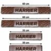 Harrier Car Door Steel Welcome Sill Plate
