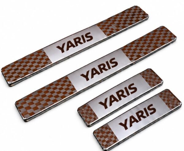 Yaris Car Door Steel Welcome Sill Plate