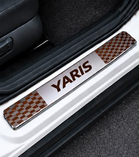 Yaris Car Door Steel Welcome Sill Plate