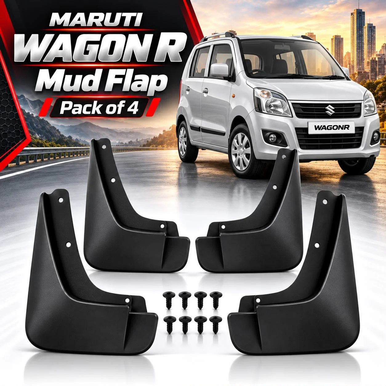 Maruti Suzuki WagonR Mud Flap