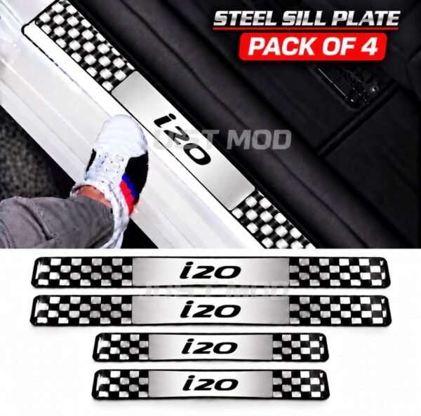 I20 Car Door Steel Welcome Sill Plate