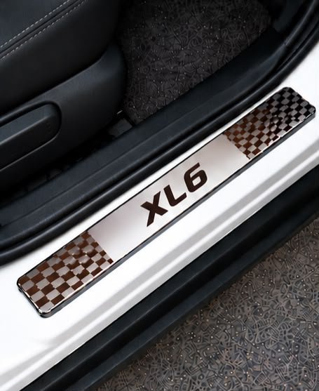 XL6 Car Door Steel Welcome Sill Plate