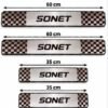 Sonet Car Door Steel Welcome Sill Plate