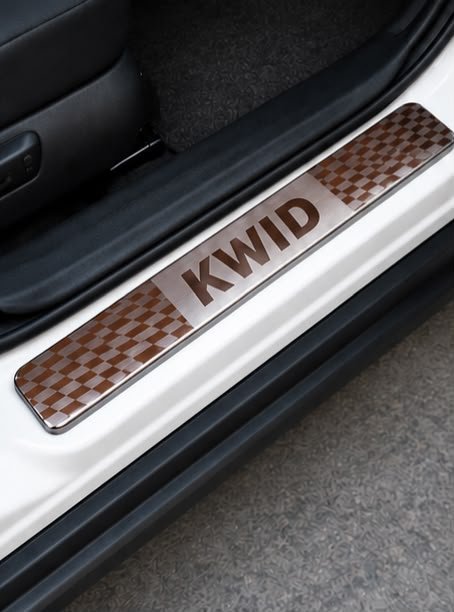 Kwid Car Door Steel Welcome Sill Plate
