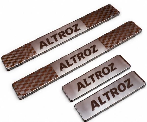 Altroz Car Door Steel Welcome Sill Plate