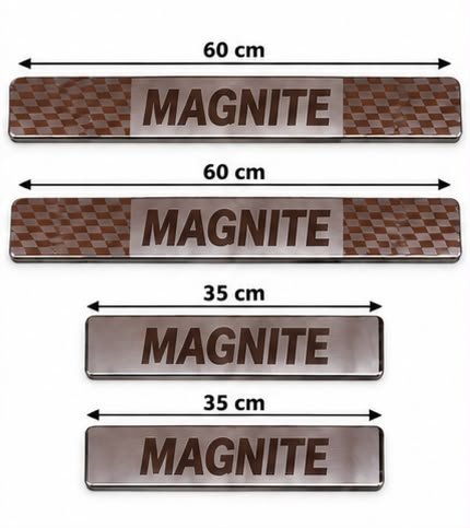 Magnite Car Door Steel Welcome Sill Plate
