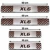 XL6 Car Door Steel Welcome Sill Plate
