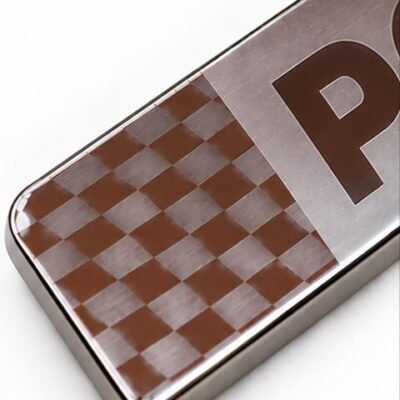 Polo Car Door Steel Welcome Sill Plate | Compatible with All Models | Glossy Chrome Finish Pack of 4