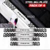 Fiesta Car Door Steel Welcome Sill Plate