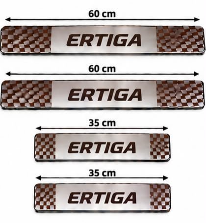 Ertiga Car Door Steel Welcome Sill Plate