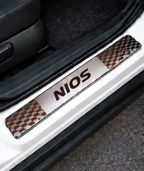 Grand i10 Nios Car Door Steel Welcome Sill Plate