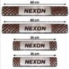 Nexon Car Door Steel Welcome Sill Plate